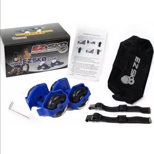 EZ Sk8 Adjustable Strap On Heel Skates New!